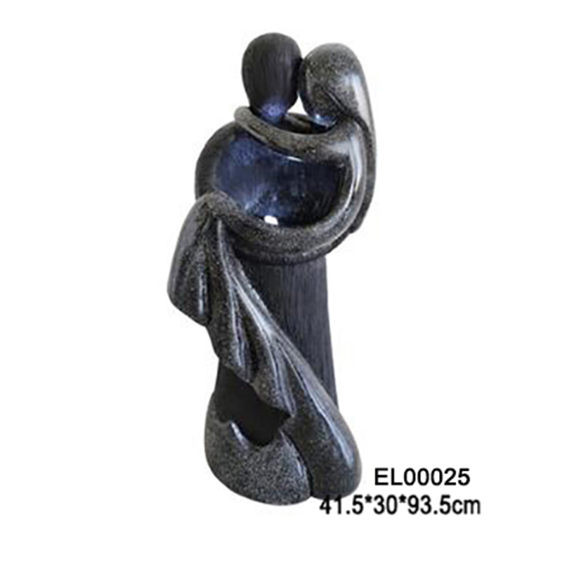 High-Quality Fiber Resin Lady Statues Garden Fountain Water Feature Suppliers, Factory