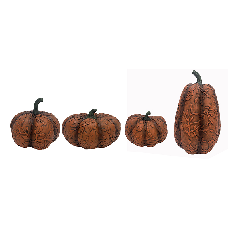 High-Quality Resin Arts & Craft Halloween Colorful Pumpkin Harvest Decorations indoor-outdoor statues Product, Products