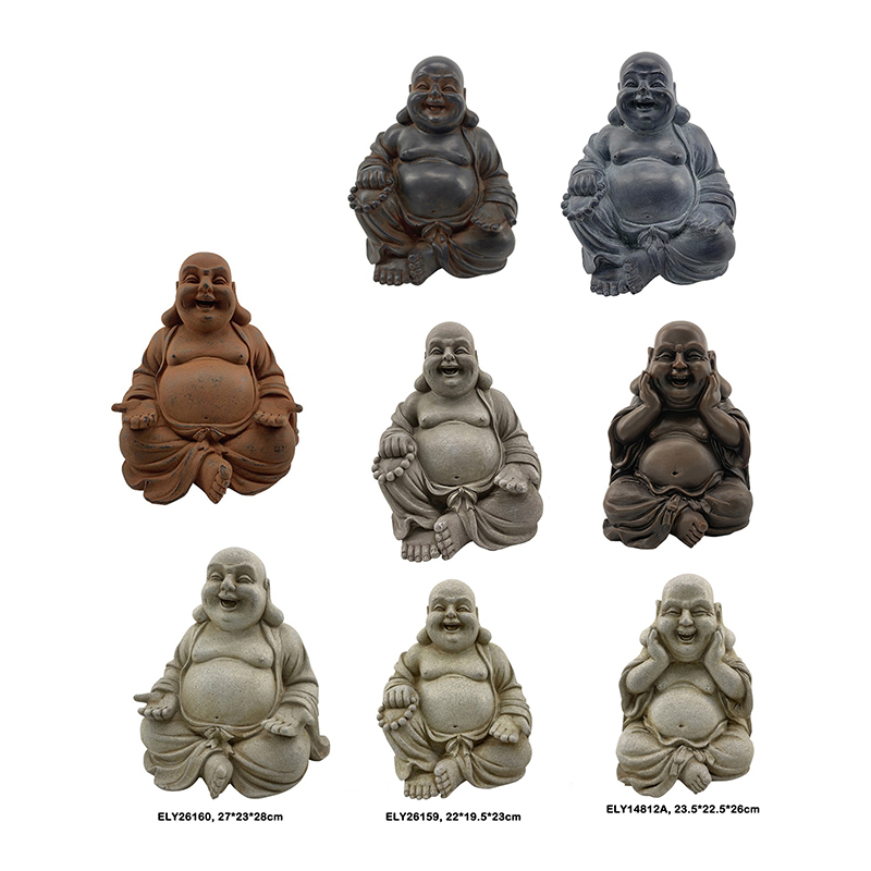 High-Quality Resin Arts & Crafts Happy Buddha Figurines Manufacturer, Supplier
