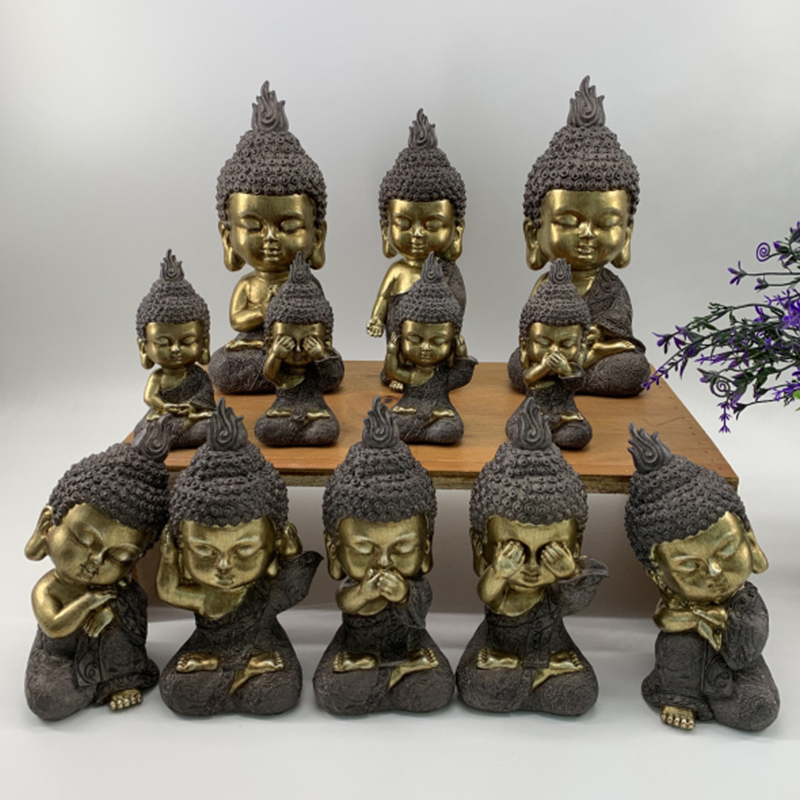 High-Quality Resin Arts & Crafts Thai Baby-Buddha Series Figurines Product, Service