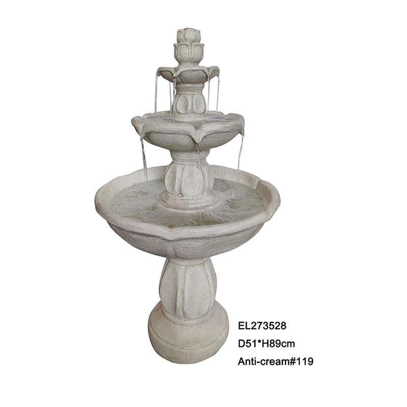 Wholesale Outdoor Three Tiers Garden Water Fountain Factory, Exporters