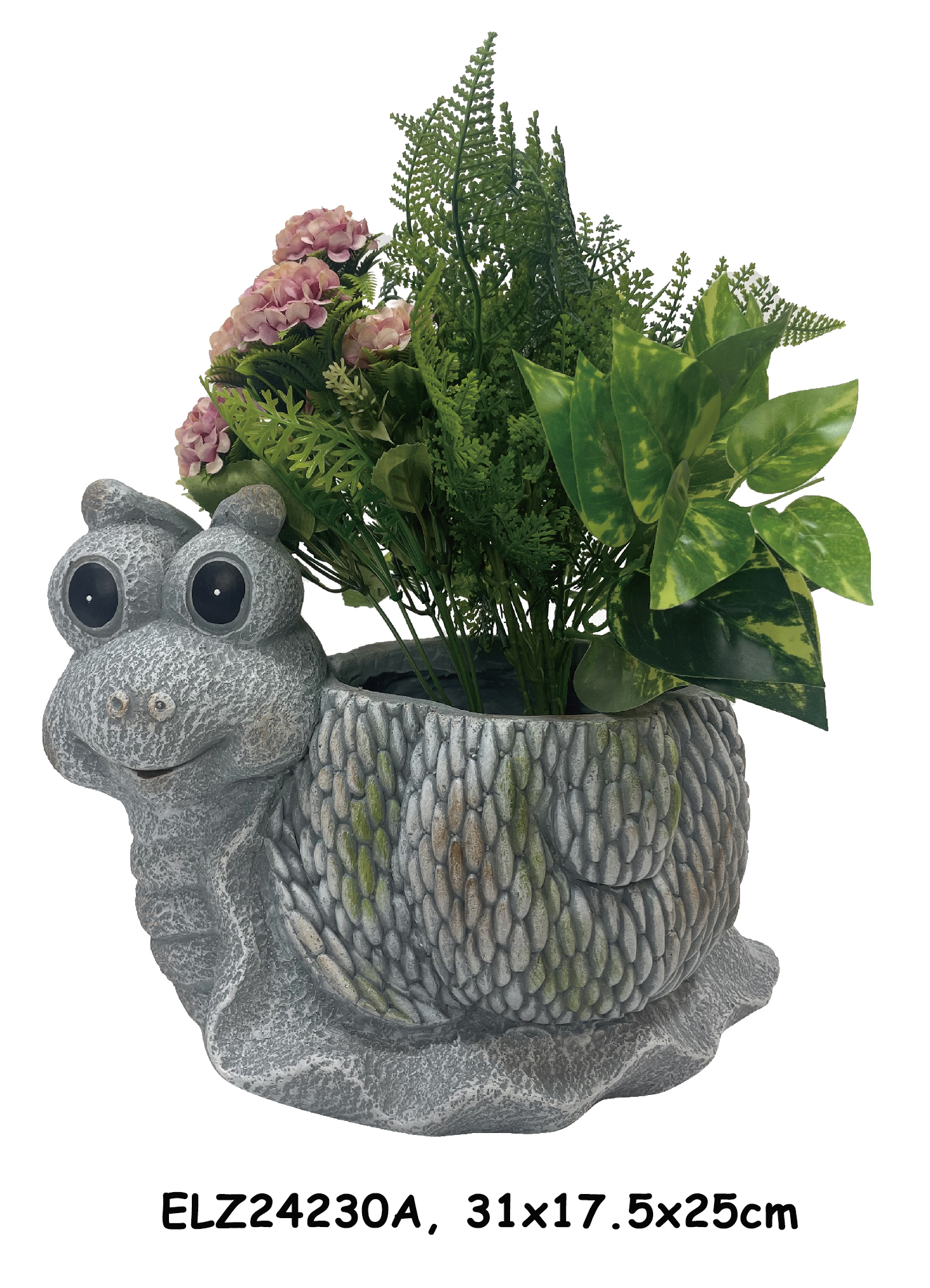 Best Snail-Shaped Planter Statues Snail Deco-Pot Garden Planters Garden Pottery Indoor and Outdoor Factory, Product