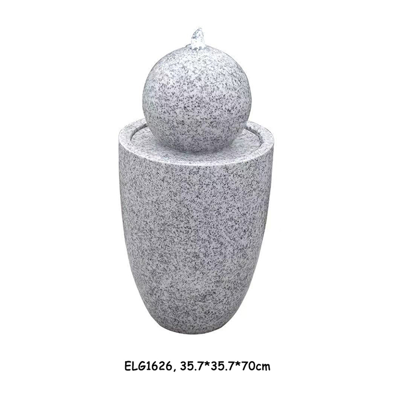 Best Fiber Resin Sphere Style Garden Fountains Water Features Manufacturers, Exporters