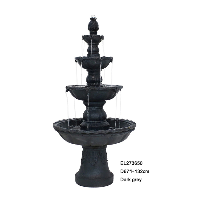 Best Outdoor Four Tiers Garden Water Fountain Suppliers, Factory