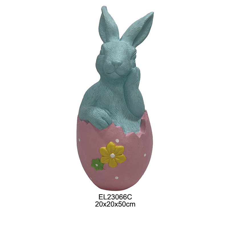 Spring Rabbit Figurine 3