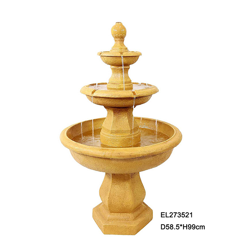Wholesale Outdoor Three Tiers Garden Water Fountain Factory, Exporters