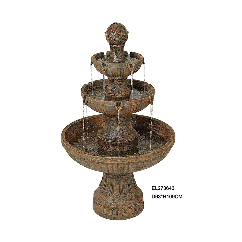 Wholesale Outdoor Three Tiers Garden Water Fountain Factory, Exporters