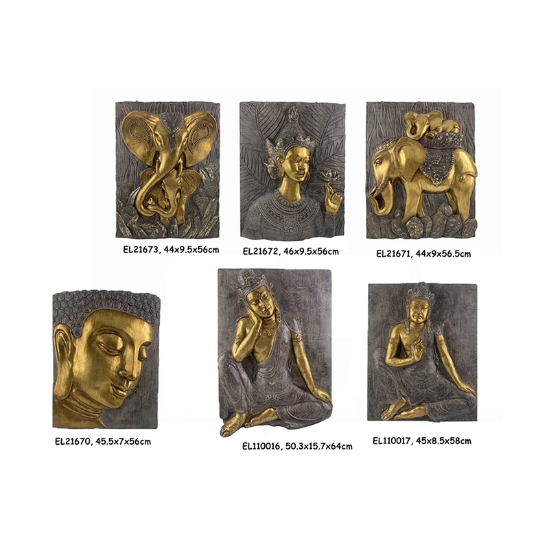 China Resin arts & crafts Classic Buddha Wall Hanging Panels  wall plaque arts Exporters, Products
