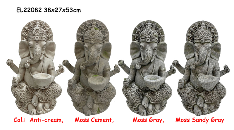 High-Quality Fiber Clay MGO Lightweight Ganesha Statues Hanging Panels Manufacturers, Service