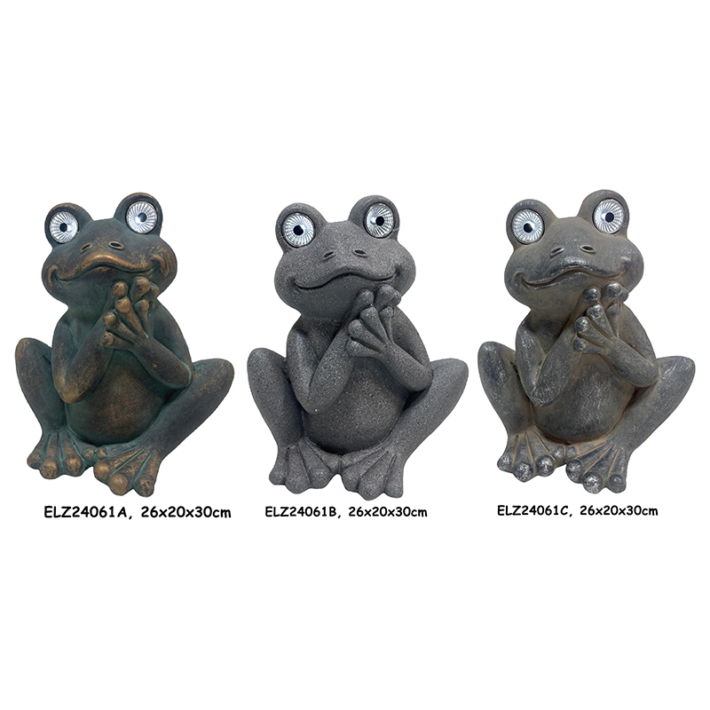 Frog Statue Design Detail 1