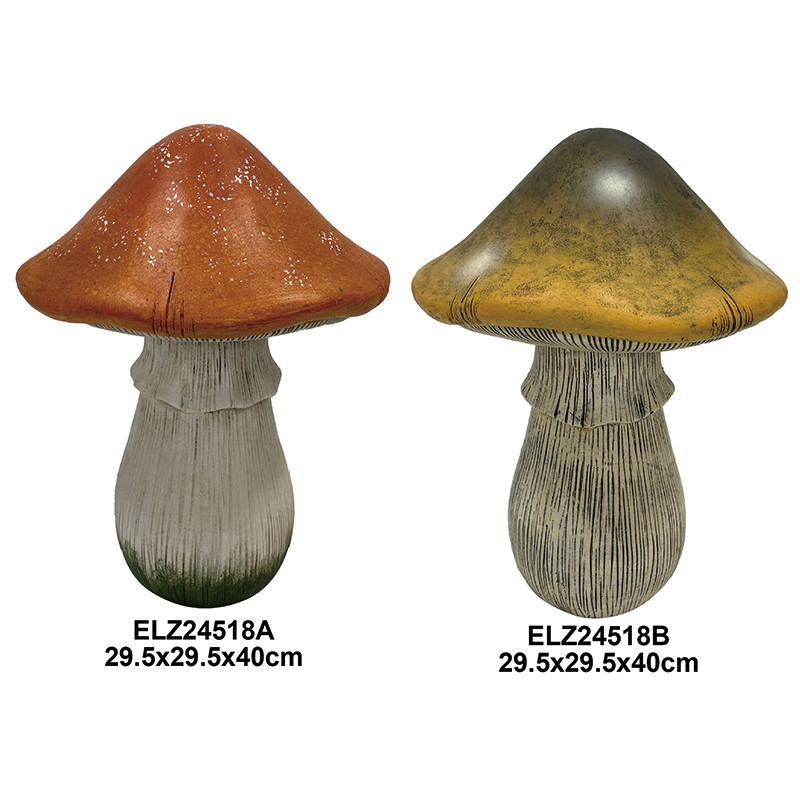 High-Quality Fiber Clay Handcrafted Mushroom Decorations Garden Decor Indoor Outdoor Harvest Season Exporter, Products