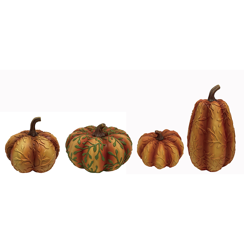 High-Quality Resin Arts & Craft Halloween Colorful Pumpkin Harvest Decorations indoor-outdoor statues Product, Products