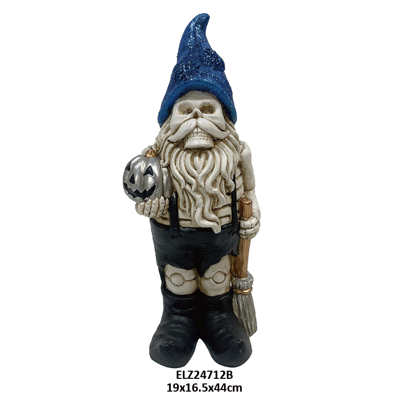 Fiber Clay Halloween Gnome
