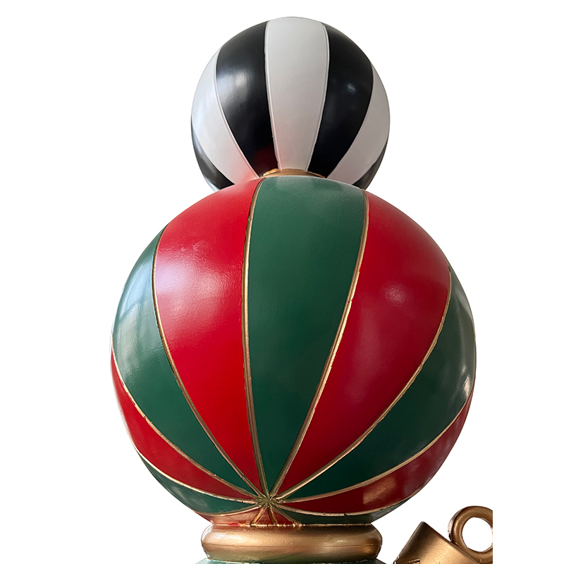 China Resin Art & Craft New design 69.7inch Christmas Balls Finial Decoration Factories, Products
