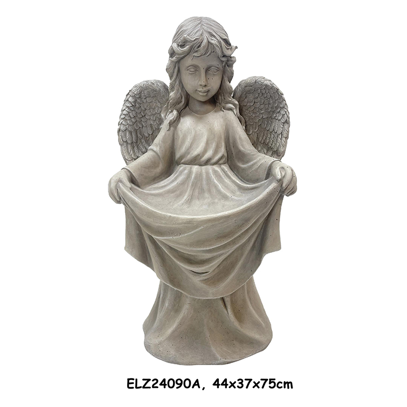 High-Quality Solar Light Welcoming Angel Statues for Backyard Garden Outdoor Indoor Decoration Manufacturer, Factories