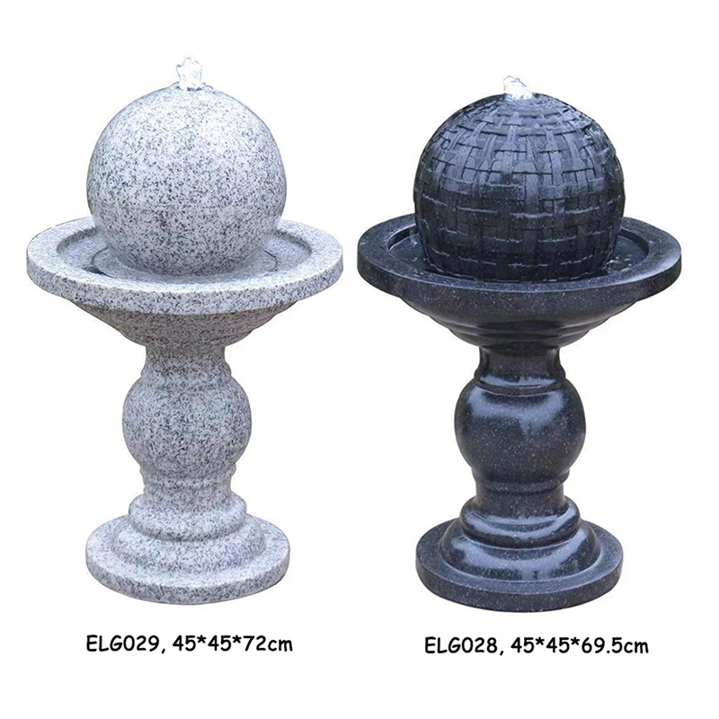 Best Fiber Resin Sphere Style Garden Fountains Water Features Manufacturers, Exporters