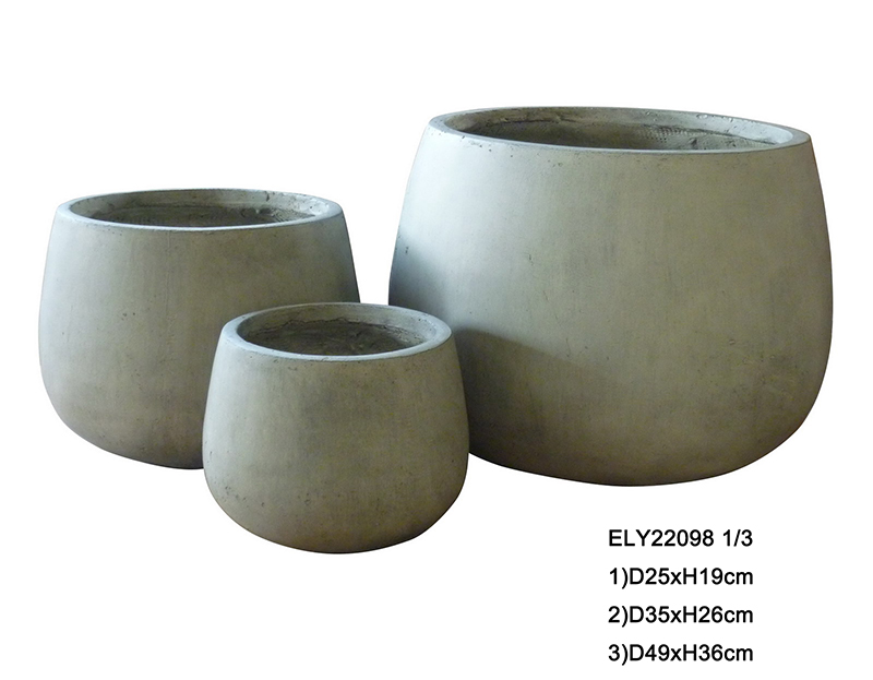 Low Bowl Flowerpot Detail 3