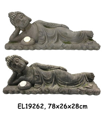 Best Fiber Clay Light Weight MGO Reclining Buddha Figurines Statues Factories, Products
