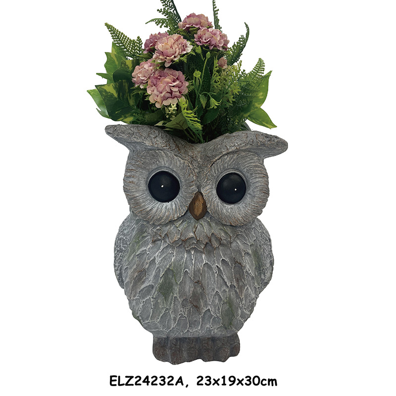 Best Owl-Shaped Planter Statues Owl Deco-Pot Garden Planters Garden Pottery Indoor and Outdoor Manufacturer, Exporter