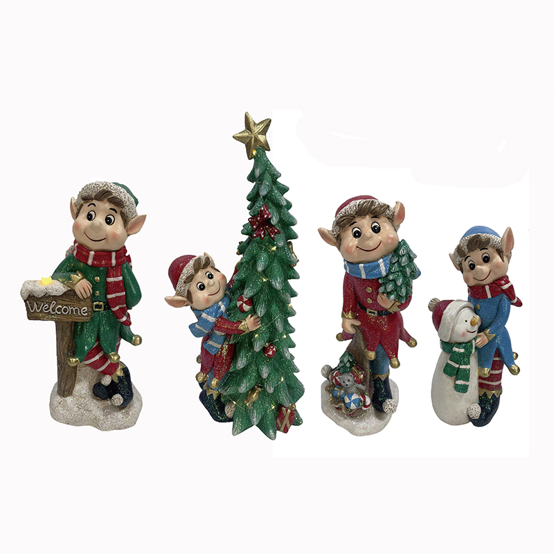 Christmas Resin Elf Decor 2
