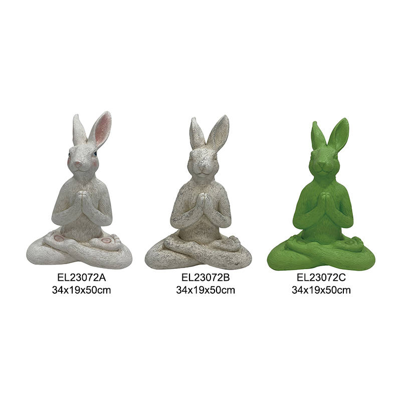 Yoga Rabbit Collection White