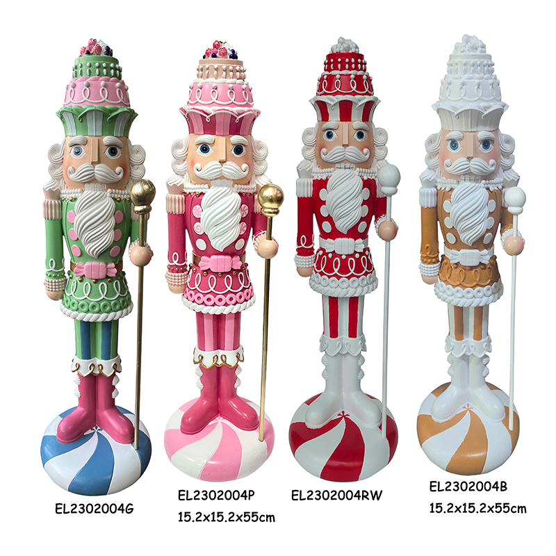 China Berry Merry Soldiers Lightweight Resin Nutcracker 55cm Height Table-top decoration Factory, Exporters