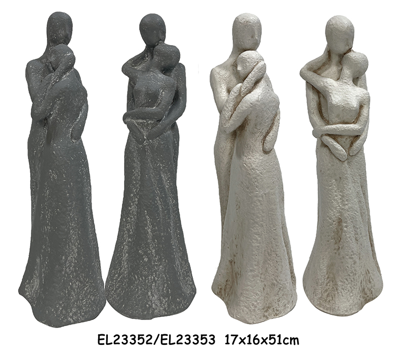 Best Clay Fibre MGO Lightweight Sweet Happy Couple Figurines Products, Service