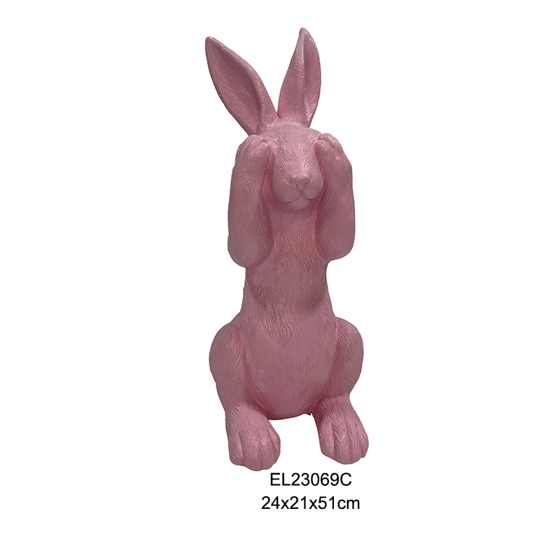 Best Easter See No Rabbit Statues Spring Home and Garden Decoration Cute Rabbit Factory, Factories
