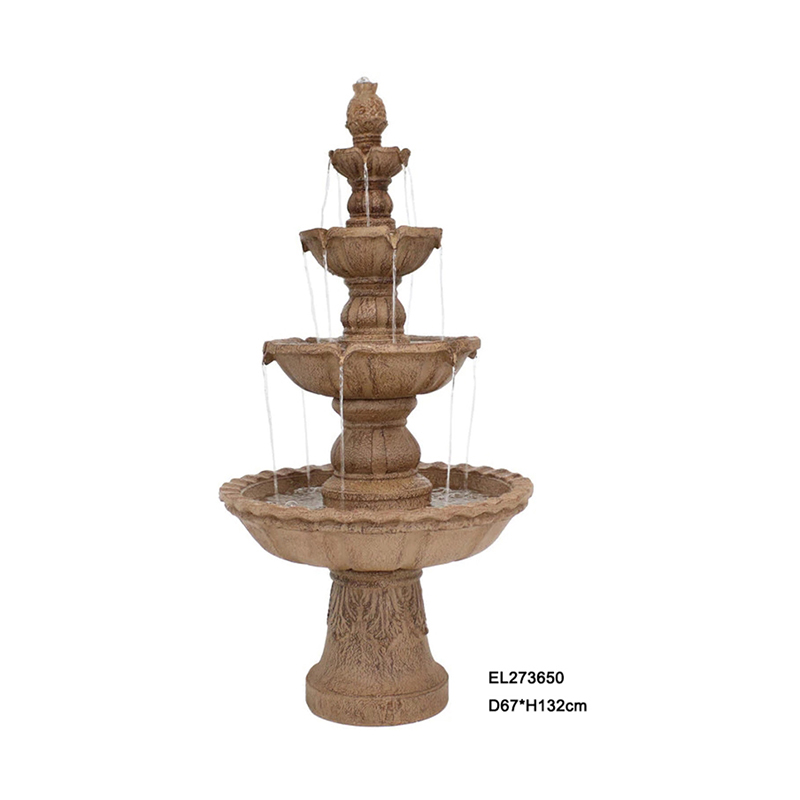 Best Outdoor Four Tiers Garden Water Fountain Suppliers, Factory