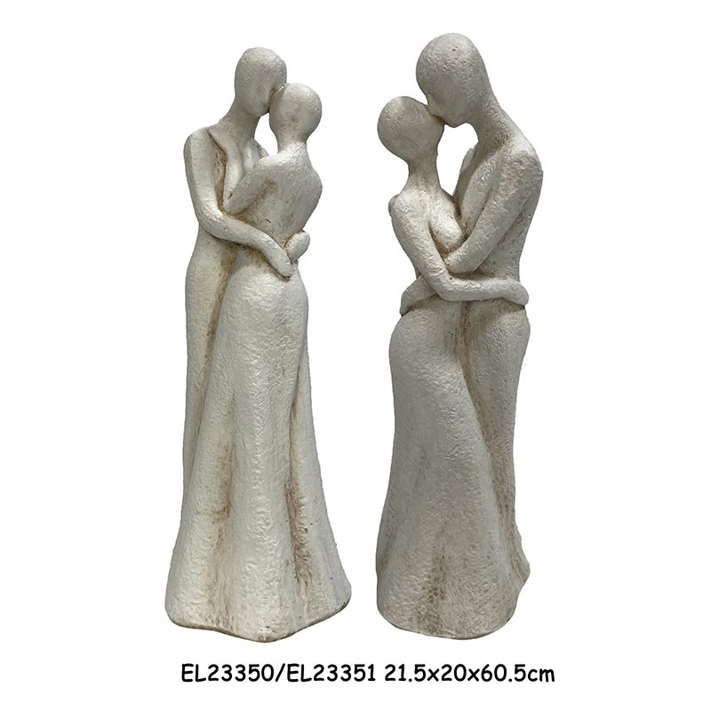 Best Clay Fibre MGO Lightweight Sweet Happy Couple Figurines Products, Service