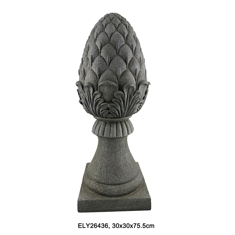 Best Fiber Clay MGO Garden Pineapple Decorations Statues Factory, Factories