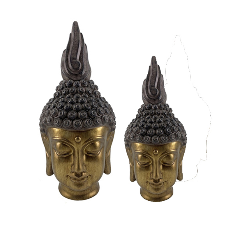 Best Resin Arts & Crafts Thai Buddha Head Figurines Product, Products