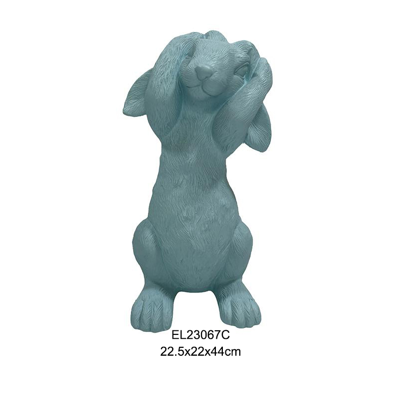 Best Hear No Evil Easter Rabbit Statues Spring Outdoor Indoor Decoration Holiday Decor Supplier, Exporter