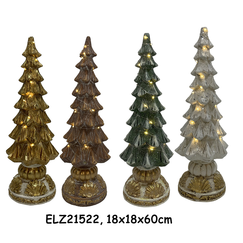 Best Clay Fiber Christmas Trees With Lights Home Decor Seasonal Decoration Manufacturer, Factories