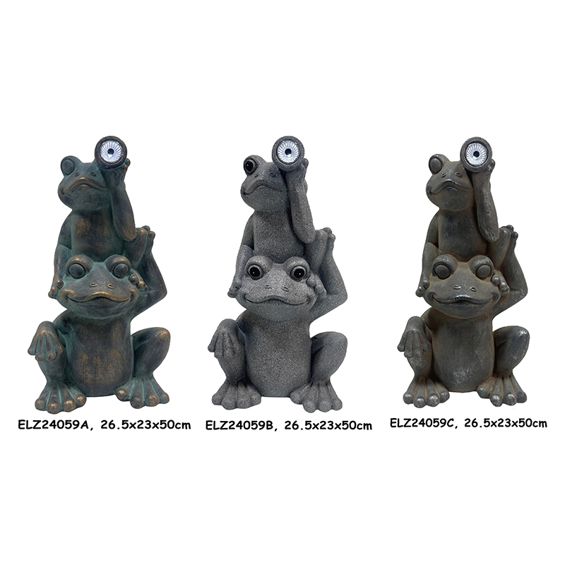 Frog Statue Design Detail 3