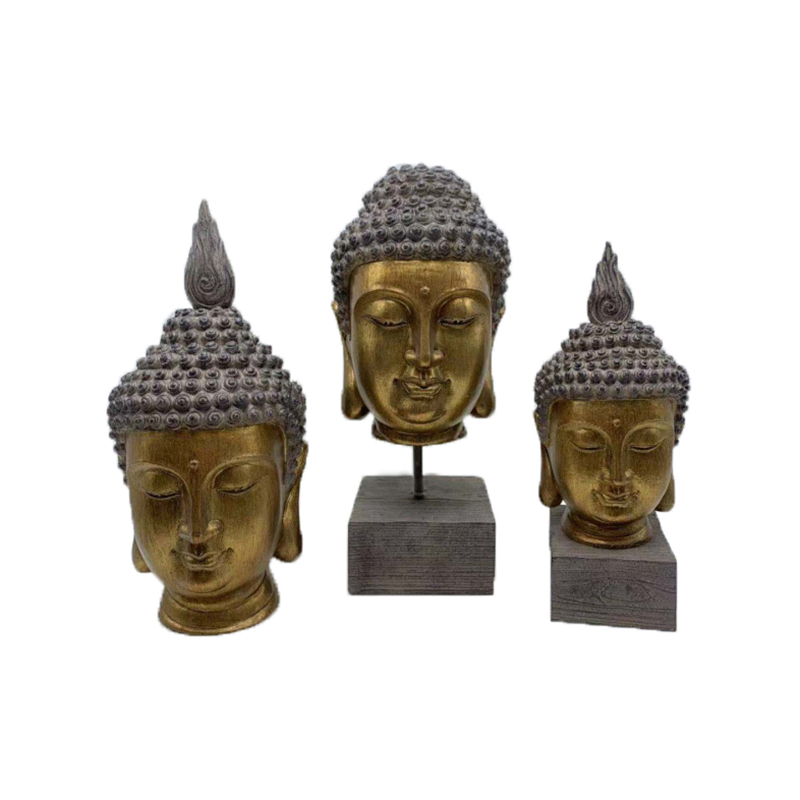 Best Resin Arts & Crafts Thai Buddha Head Figurines Product, Products
