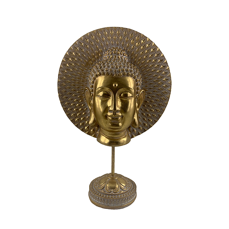 High-Quality Resin Arts & Crafts Buddha Head W/Base Figurines Suppliers, Service
