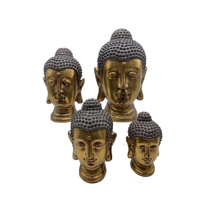 Best Resin Arts & Crafts Classic Buddha Head Figurines Manufacturers, Supplier