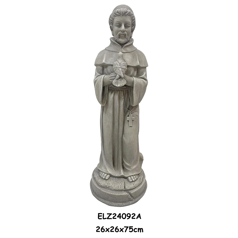 Wholesale Handcrafted Religious Figure Statues Holding Pot or Bird Suit For Home and Garden Decor Manufacturer, Service