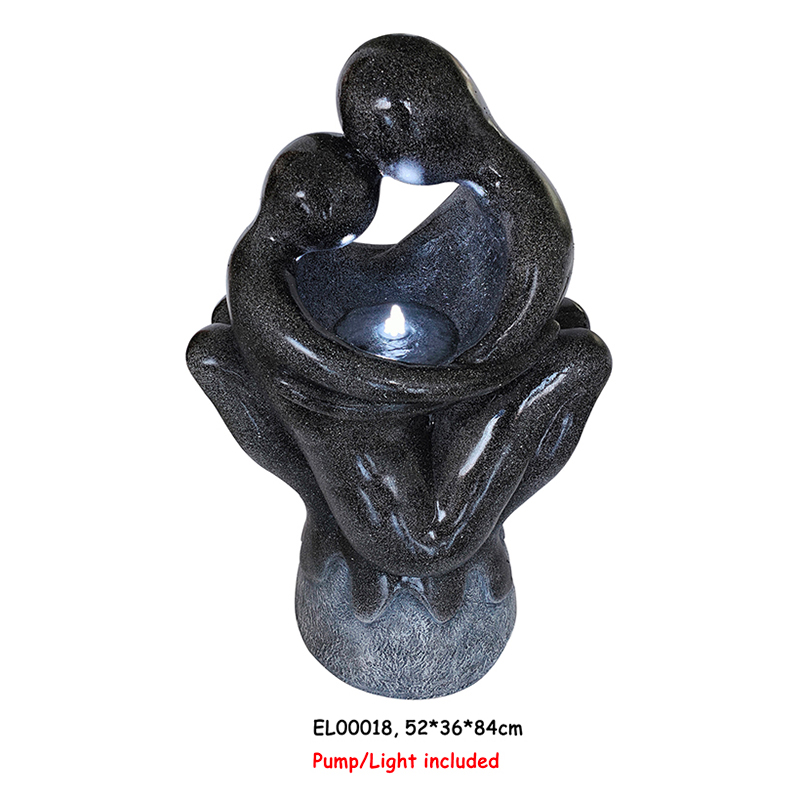 High-Quality Fiber Resin Lady Statues Garden Fountain Water Feature Suppliers, Factory
