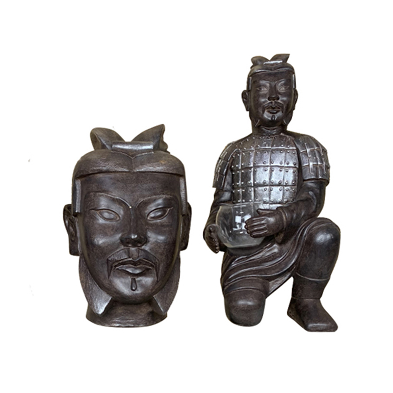 Best Resin Arts & Crafts Chinese Warrior Style Figurines Factory, Service