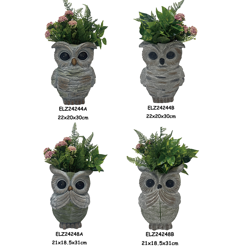 Indoor Owl Planter