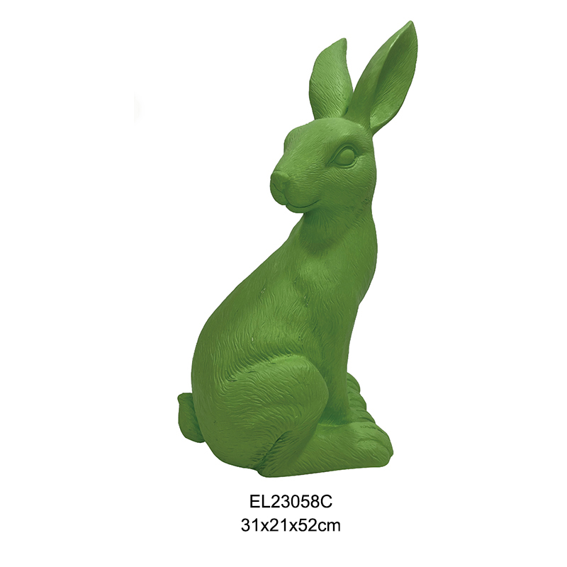 Best Vibrant Green Granite Texture Sleek Alabaster Rabbit Decor Easter Spring Home and Garden Manufacturers, Service
