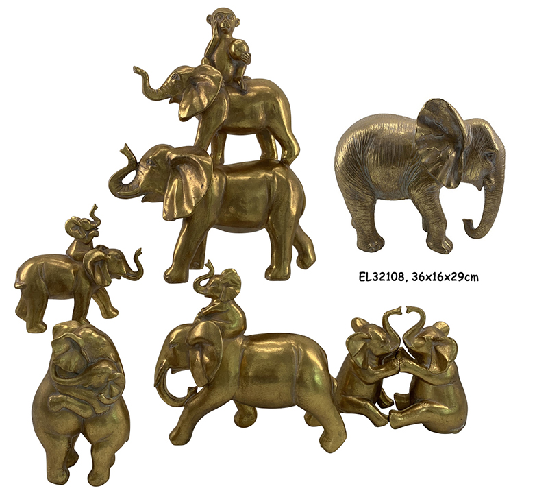 Elephant Candle Holder Finish 2
