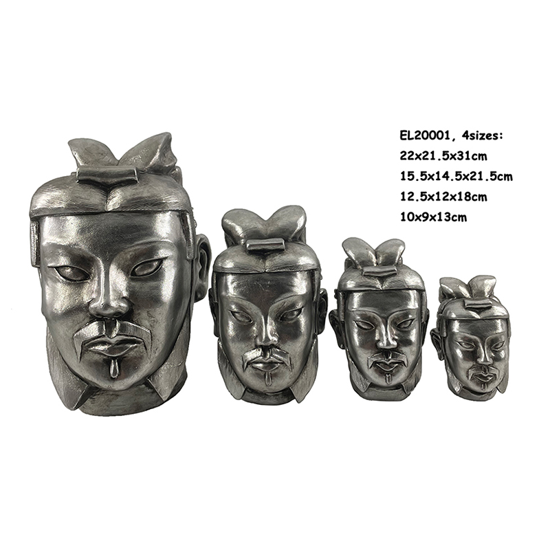 Best Resin Arts & Crafts Chinese Warrior Style Figurines Factory, Service