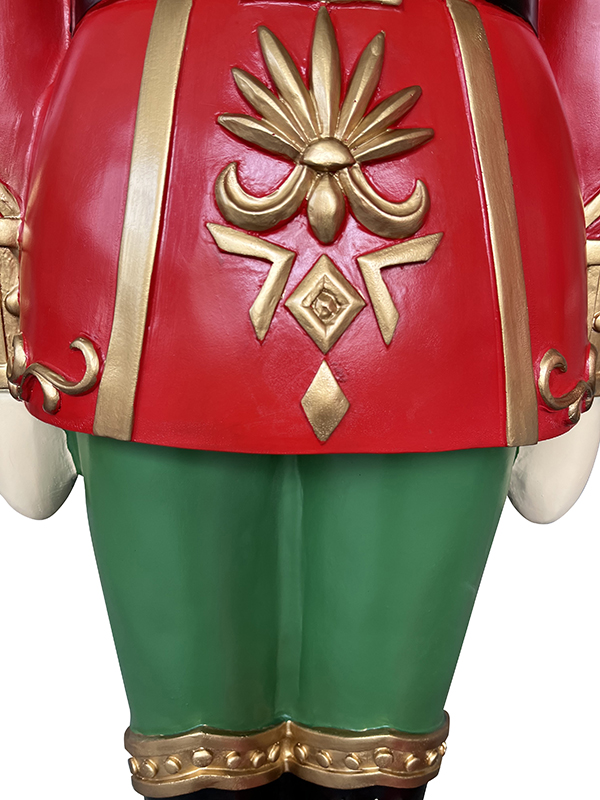 China Resin Handmade Crafts  60.2inch High Nutcrackers Figurines Soldiers Statues Christmas Decorations Supplier, Factories
