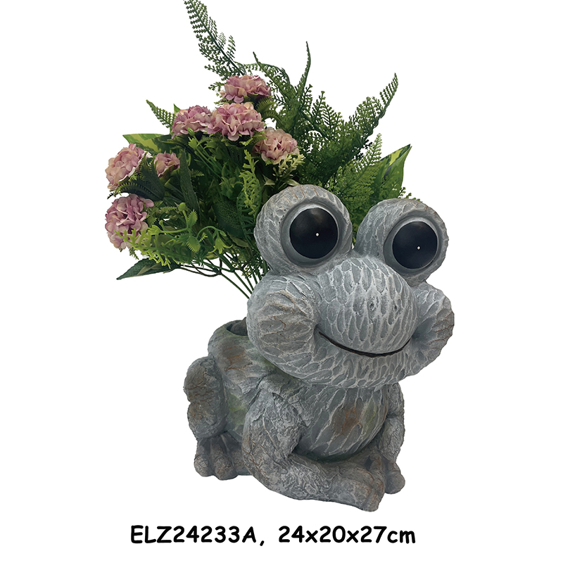 China Frog Planter Statues Frog Deco-Pot Garden Planters Animals Flowerpots Home And Garden Decor Product, Products