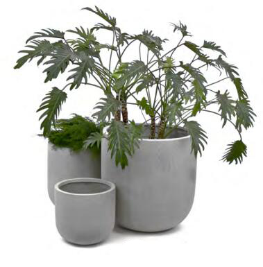High-Quality Fiber Clay Light Weight Egg Shape Flowerpots Classic Garden Pottery Factories, Exporters