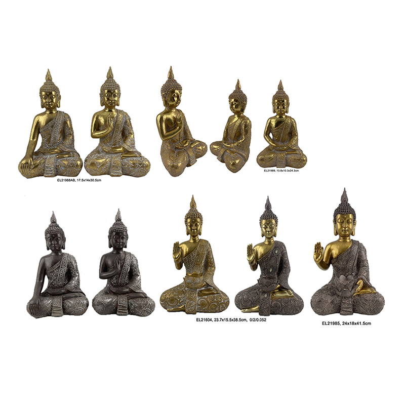 High-Quality Resin Arts & Crafts Thai Teaching Buddha Statues And Figurines  Exporter, Product