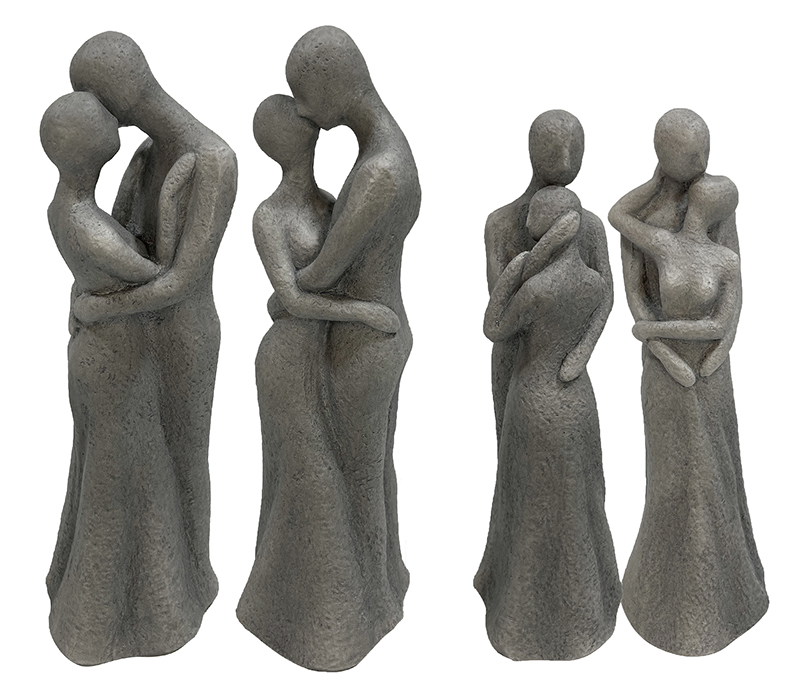 Best Clay Fibre MGO Lightweight Sweet Happy Couple Figurines Products, Service